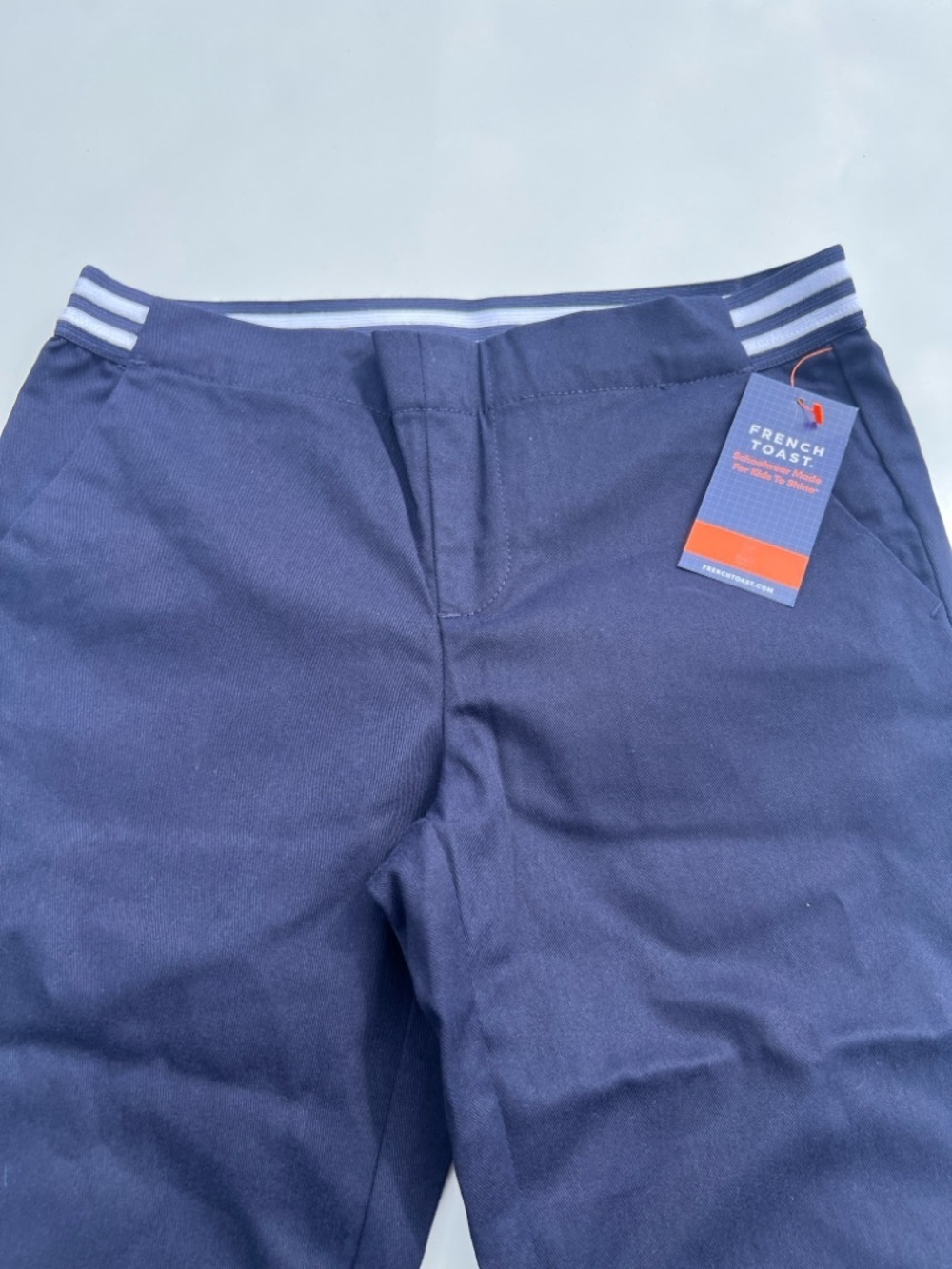 French Toast Navy Blue Kids Pants - Picture 2 of 8